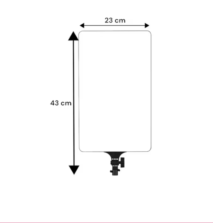 Aro de luz LED 16 pulgadas regulable
