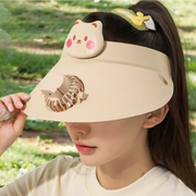 Gorra ventilador USB ajustable y ligera