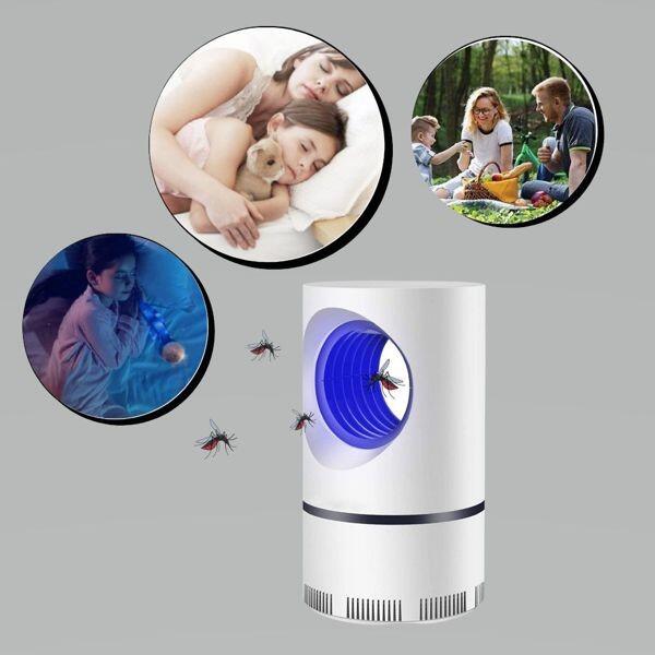 Lámpara matamosquitos USB silenciosa