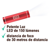 Linterna LED compacta y potente