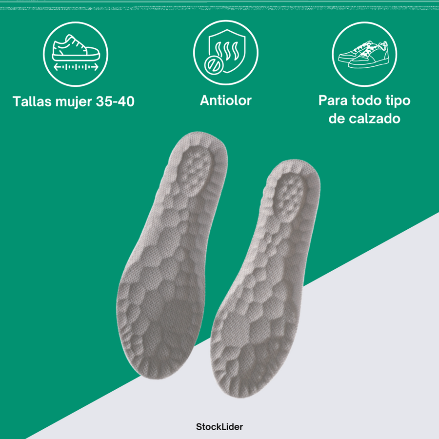 Plantillas recortables mujer cómodas
