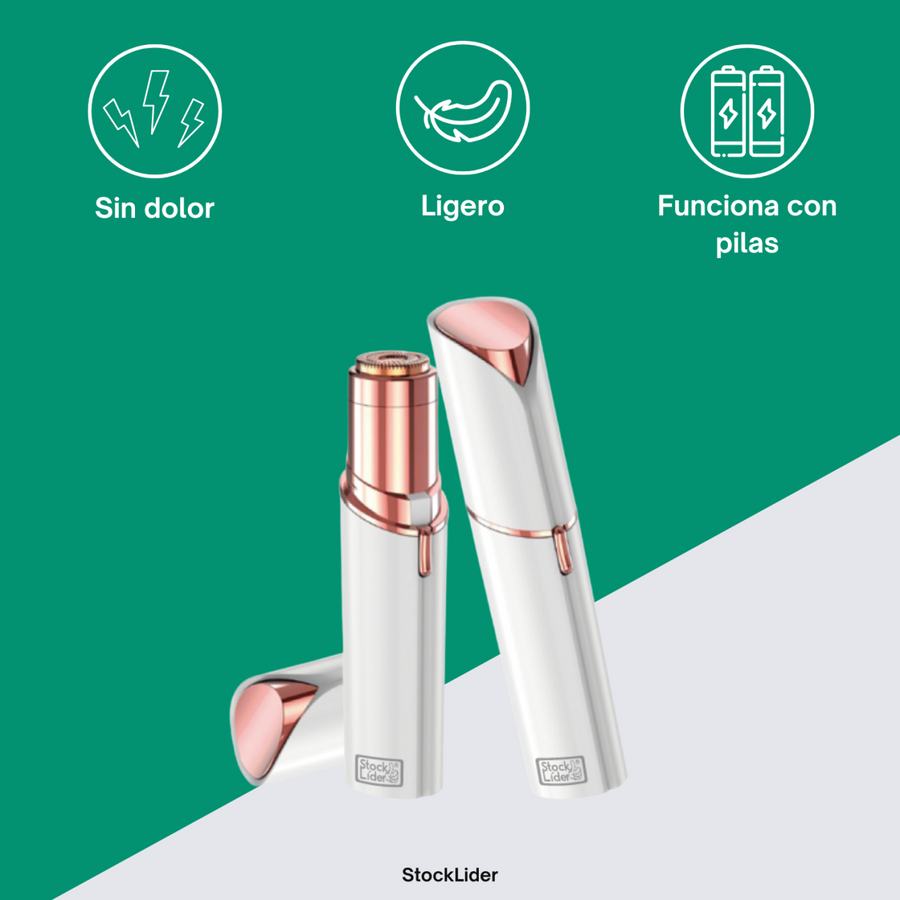 Depilador facial femenino portátil