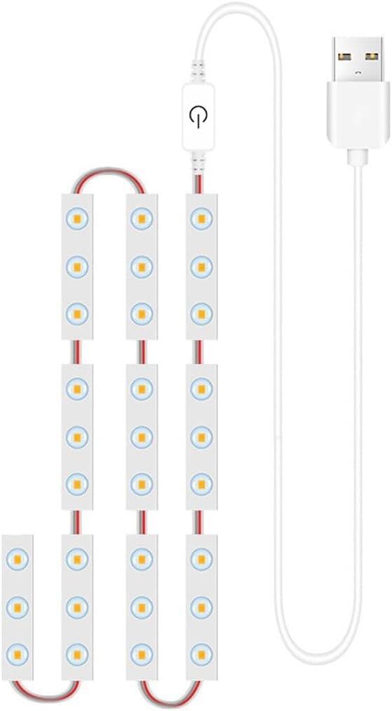 Tira de luces LED para espejo táctil
