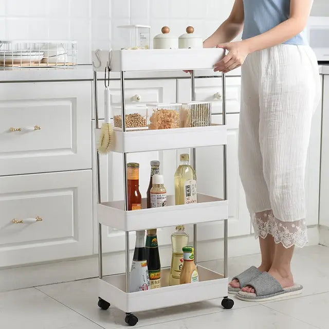Mueble auxiliar estrecho baño y cocina