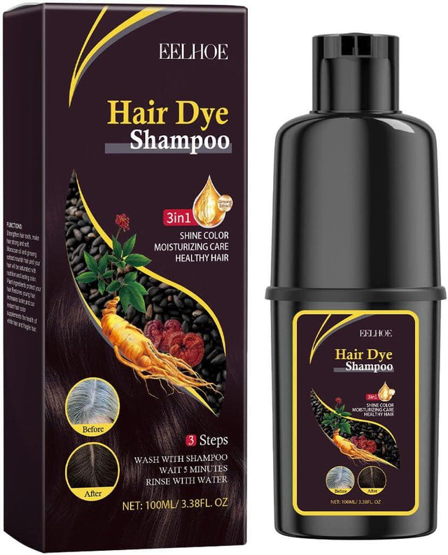 Champú Tinte Negro 3 en 1 EELHOE