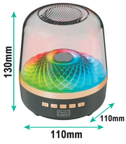Altavoz RGB Bluetooth con luces LED