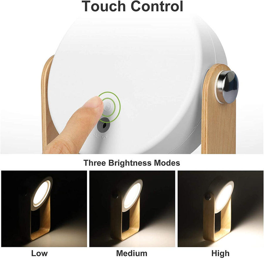 Luz plegable multifunción recargable