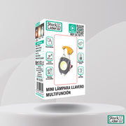 Mini lámpara llavero multifunción LED