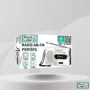 Radio AM FM portátil compacta