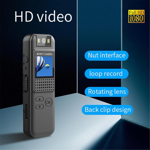 Body Camara HD portátil 1080p