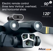 Dron Y3 Ultra 4K con control y obstáculos