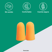 Tapones de oídos moldeables reutilizables