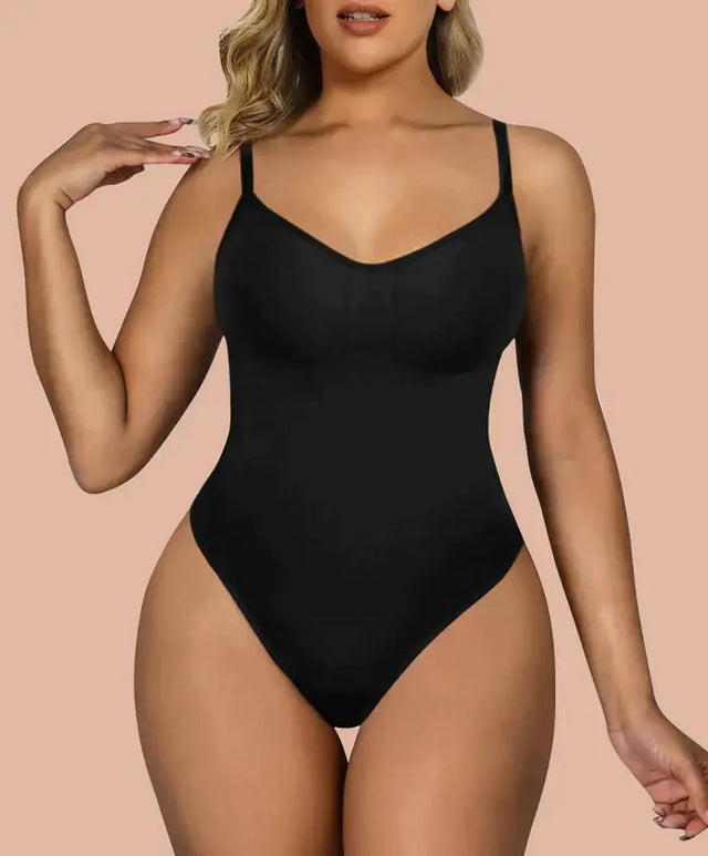 Body adelgazante negro moldeador