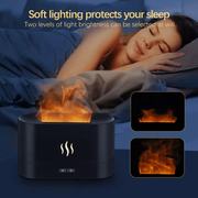 Difusor de aroma efecto llama LED