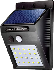 Pack 3 focos solares con sensor LED