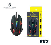 Ratón V02 ergonómico con RGB
