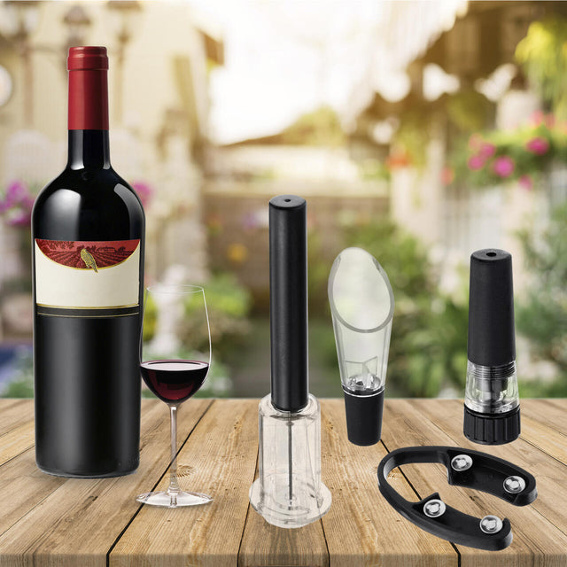 Sacacorchos de aire para vino fácil
