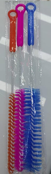 Cepillos limpia botellas flexibles 3 uds