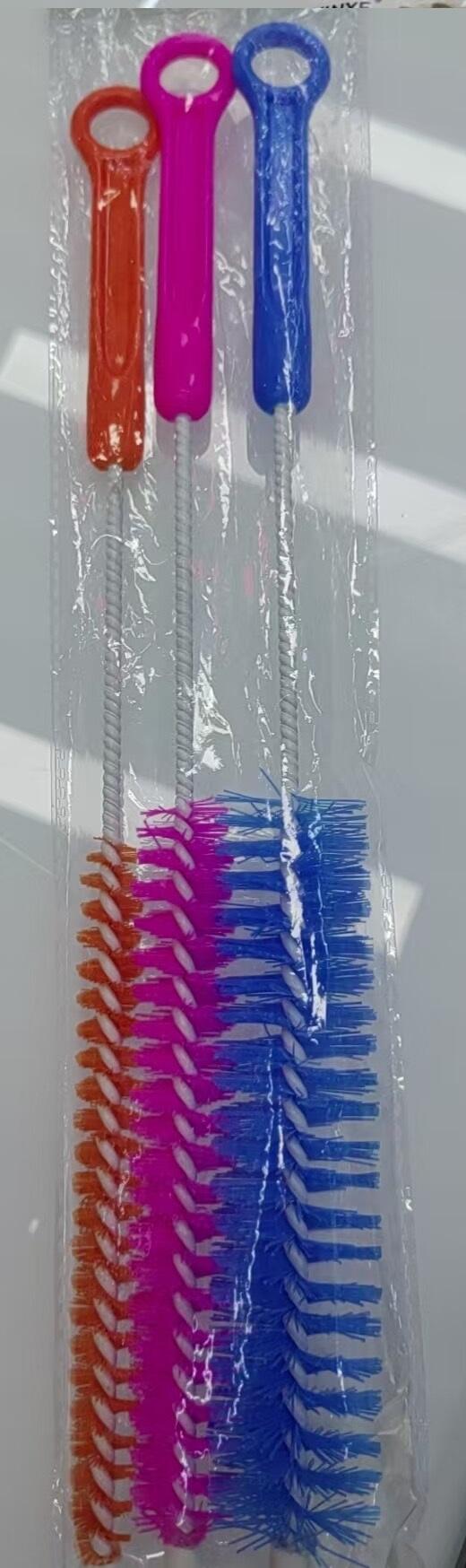 Cepillos limpia botellas flexibles 3 uds