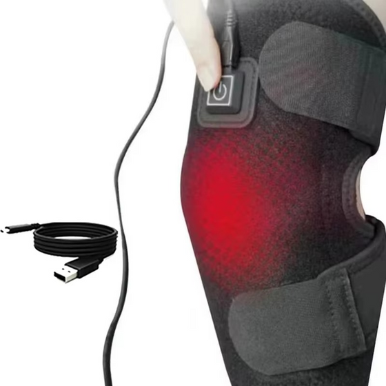 Rodillera térmica ajustable USB
