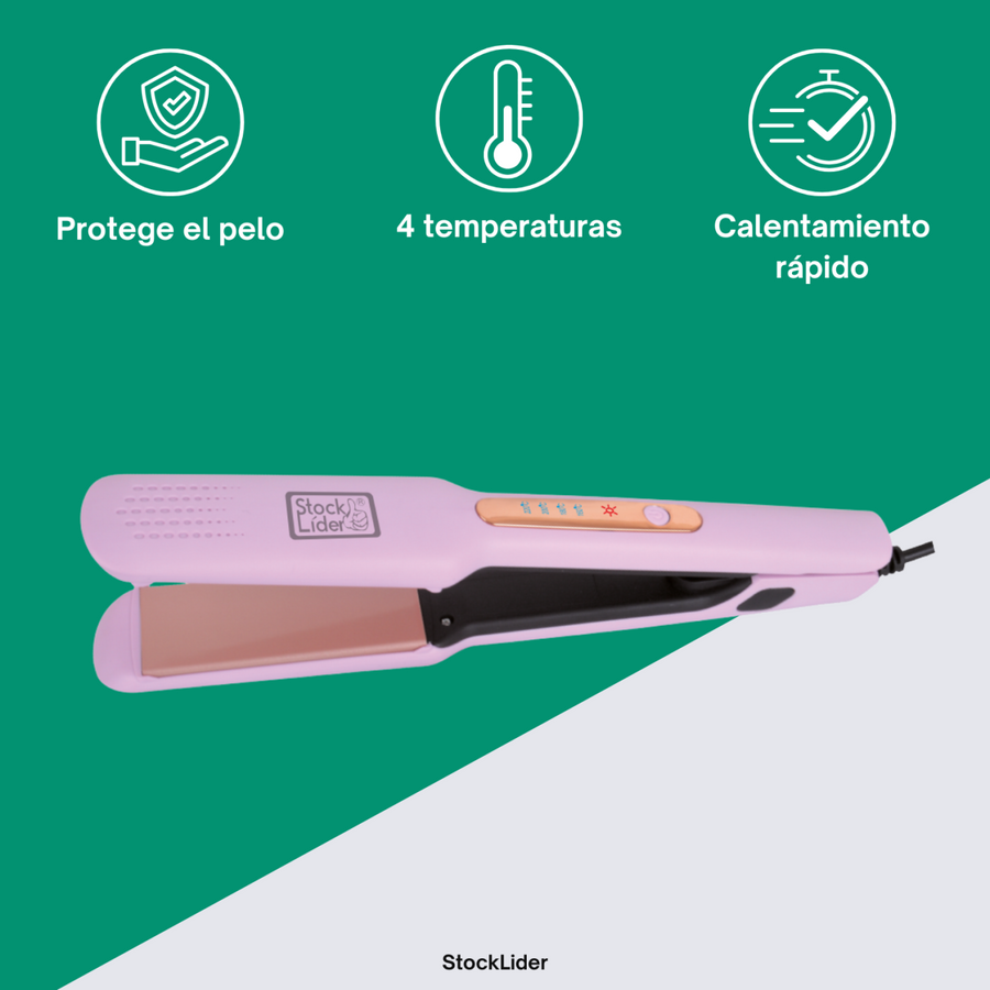 Plancha para el cabello de cerámica