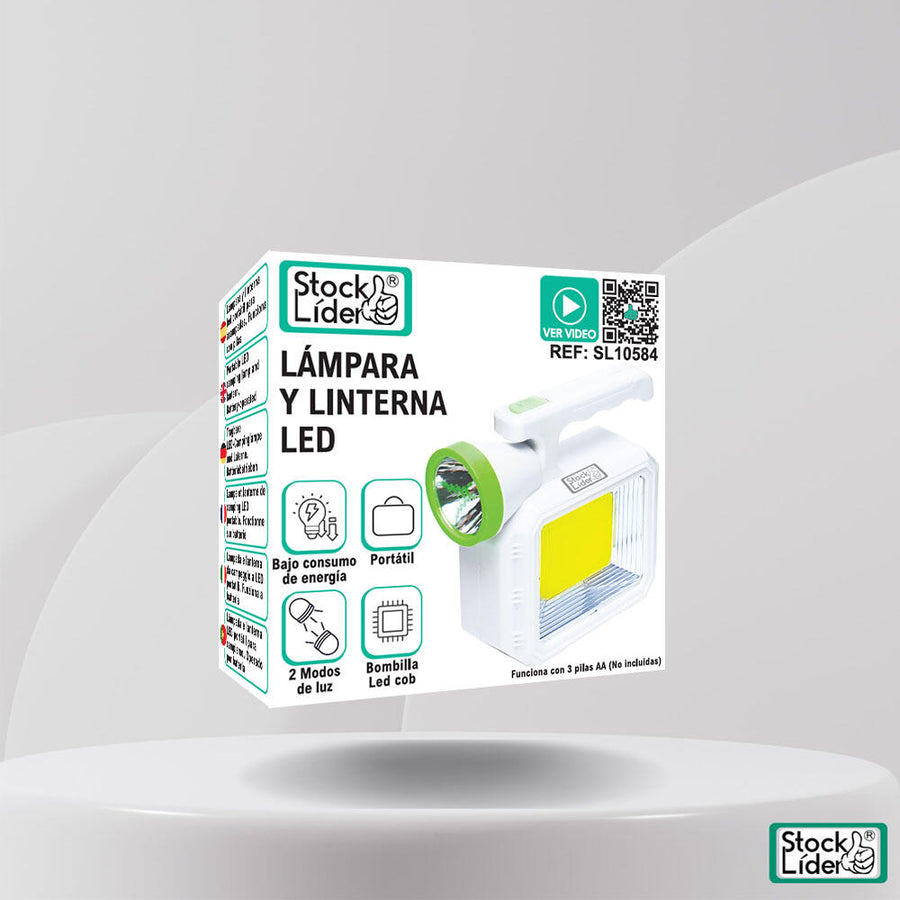 Luz 2 en 1 que te acompaña