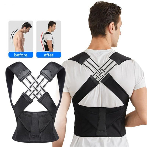 Faja correctora de espalda ajustable