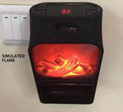 Calefactor enchufable portátil con mando