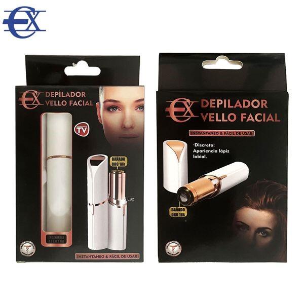 Depilador vello facial portátil y preciso