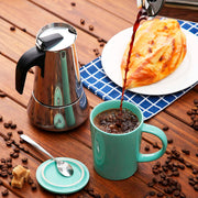 Cafetera italiana inducción 6 tazas