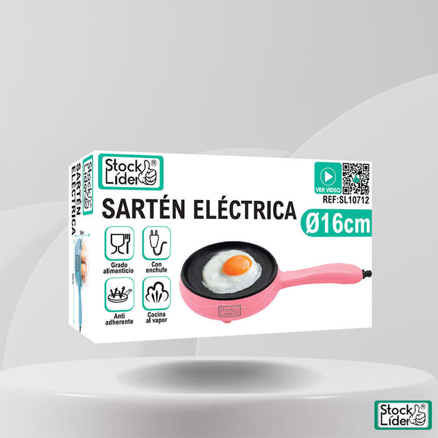 Sartén eléctrica compacta 16 cm