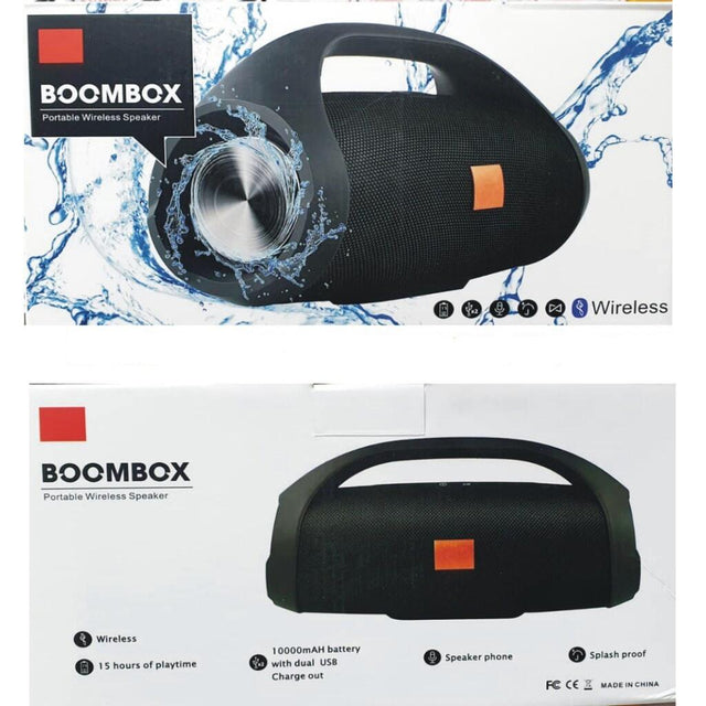 Altavoz Bluetooth Boombox portátil