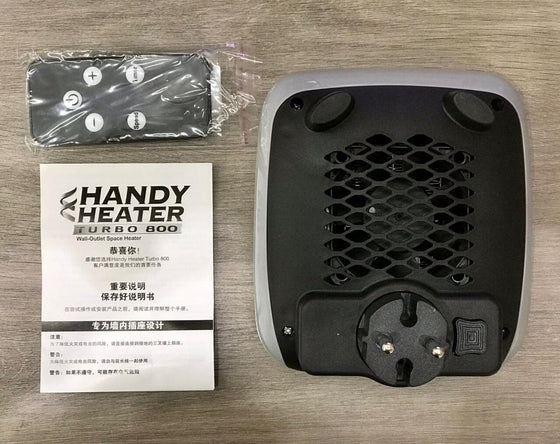 Calefactor portátil 800W enchufable