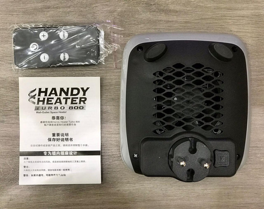 Calefactor portátil 800W enchufable