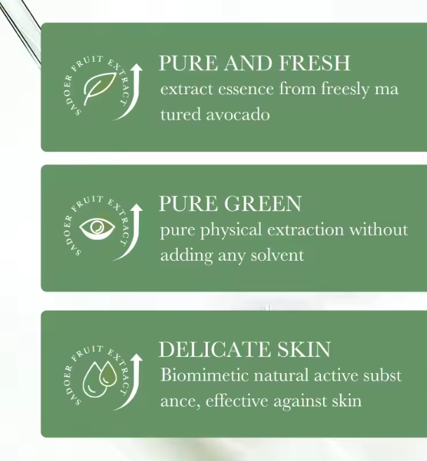 Crema de ojos de aguacate hidratante