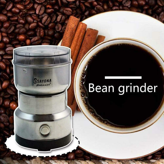 Molinillo eléctrico de café y especias