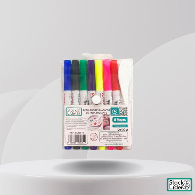 Rotuladores de agua 8 pcs para dibujo flotante