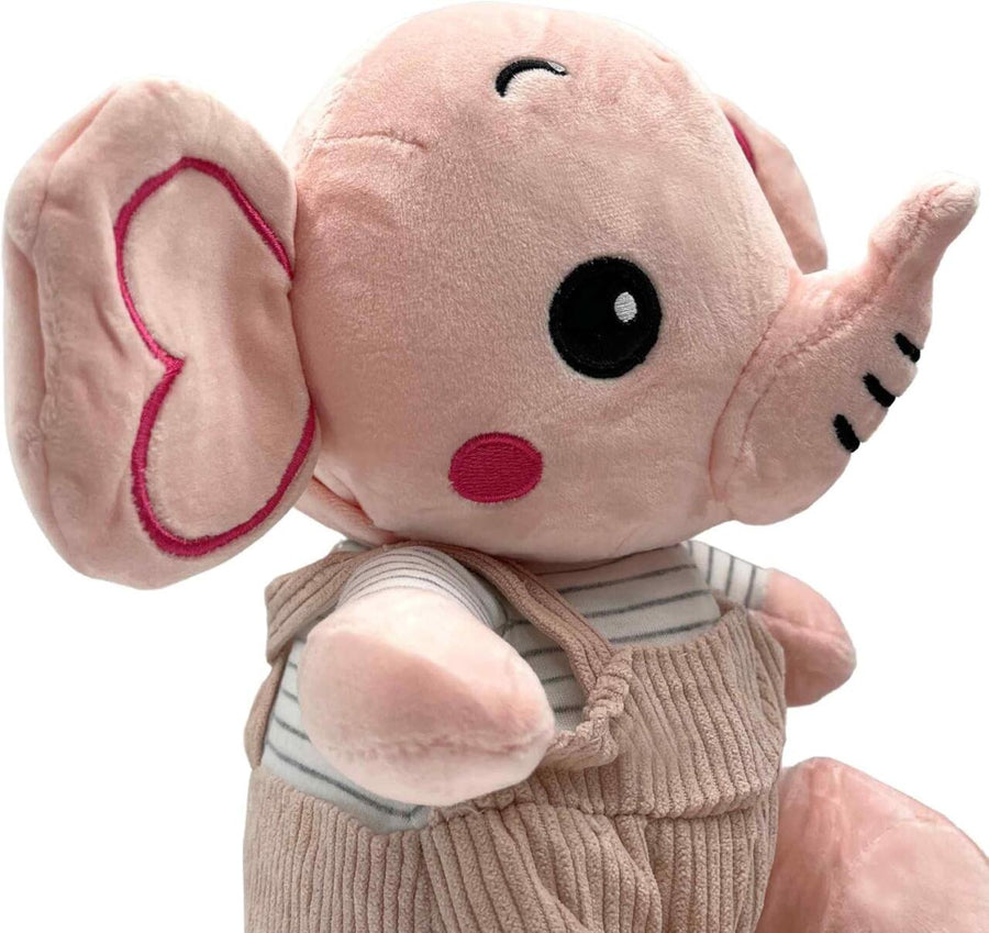 Elefante de Felpa Suave para Bebés y Niños