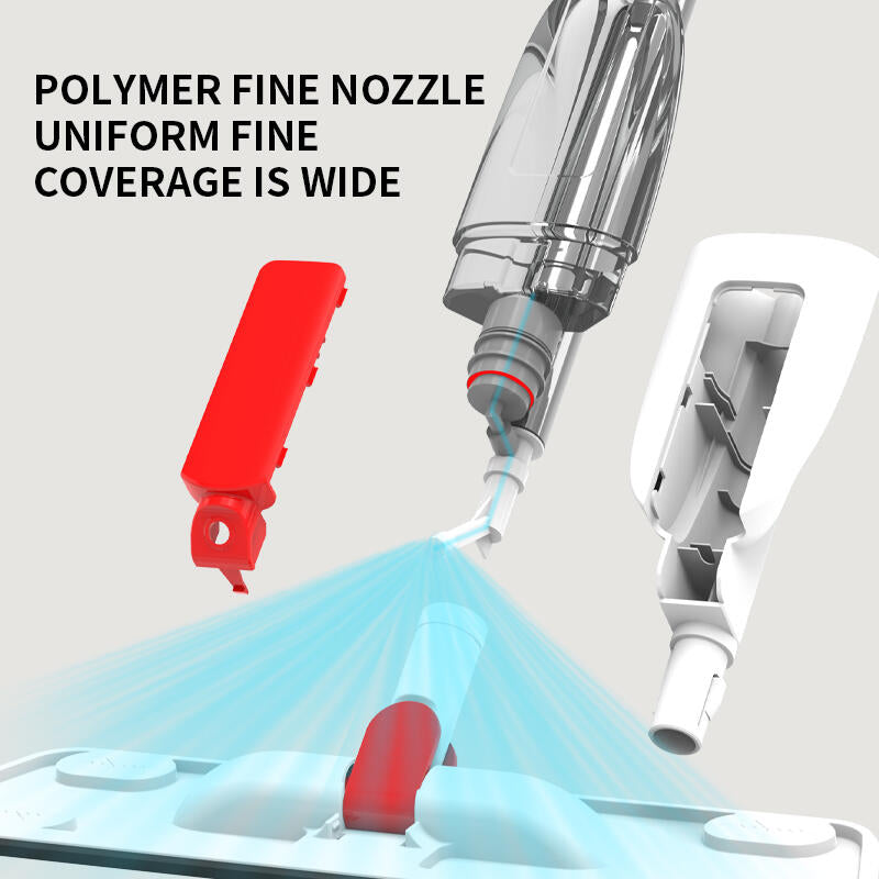 Mopa con pulverizador para limpiar fácil