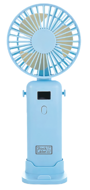 Ventilador portátil plegable con pantalla