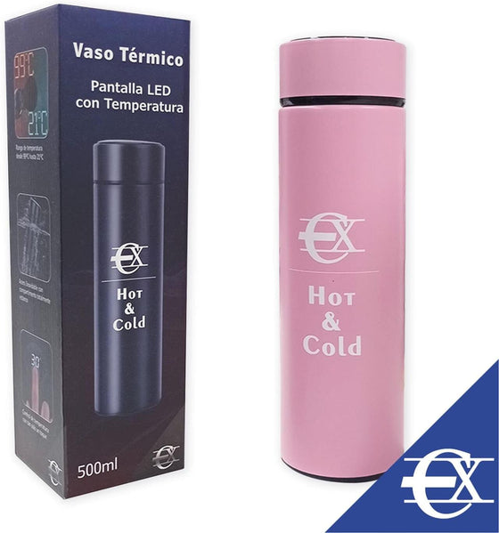 Termo con lector de temperatura
