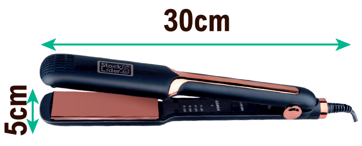 Plancha para el cabello cerámica rápida