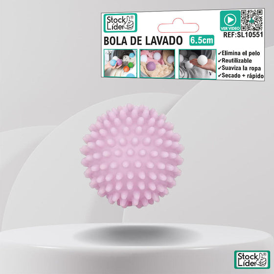 Bola de lavado para quitar pelos y pelusas
