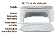 Secador de uñas LED UV 2 en 1