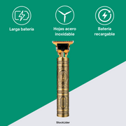 Maquinilla cortapelo USB-C de precisión