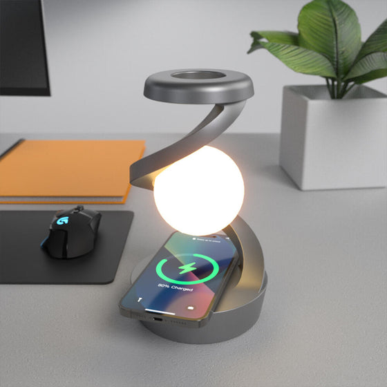 Lámpara de Luna LED Levitante 3D