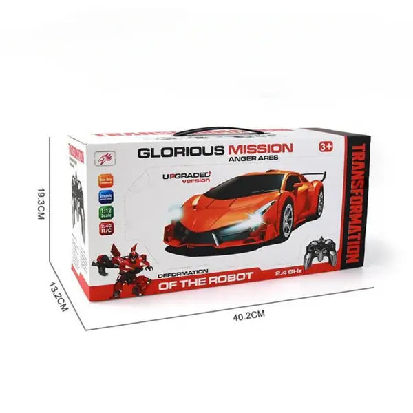 Coche Robot Transformax con mando