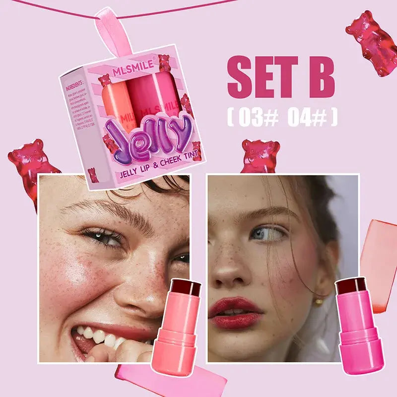 Rubor de gelatina pack 4 tonos