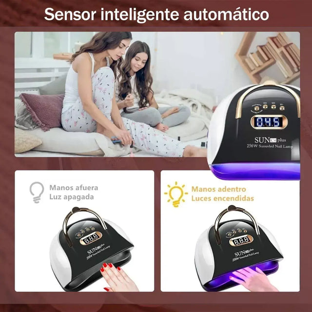 Lámpara LED uñas 22W secado rápido