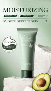 Limpiador facial de aguacate orgánico